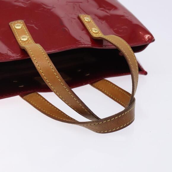 LOUIS VUITTON Monogram Vernis Reade PM Hand Bag Pomme D'amour M91990 - Picture 7 of 12